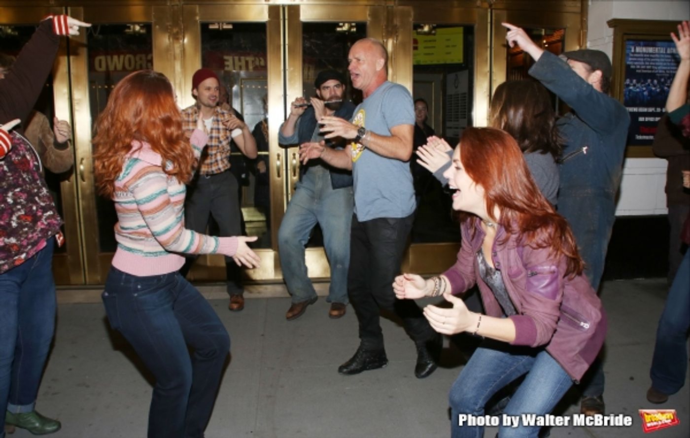 Photo Coverage: Sting & LAST SHIP Perform 'All Night Long' at the Stage Door  Image