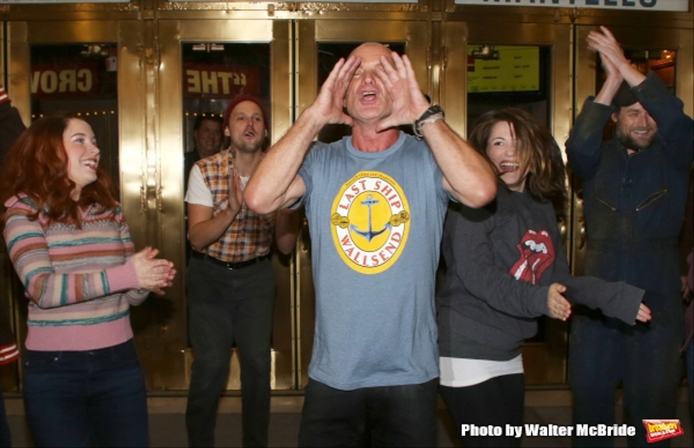 Photo Coverage: Sting & LAST SHIP Perform 'All Night Long' at the Stage Door  Image