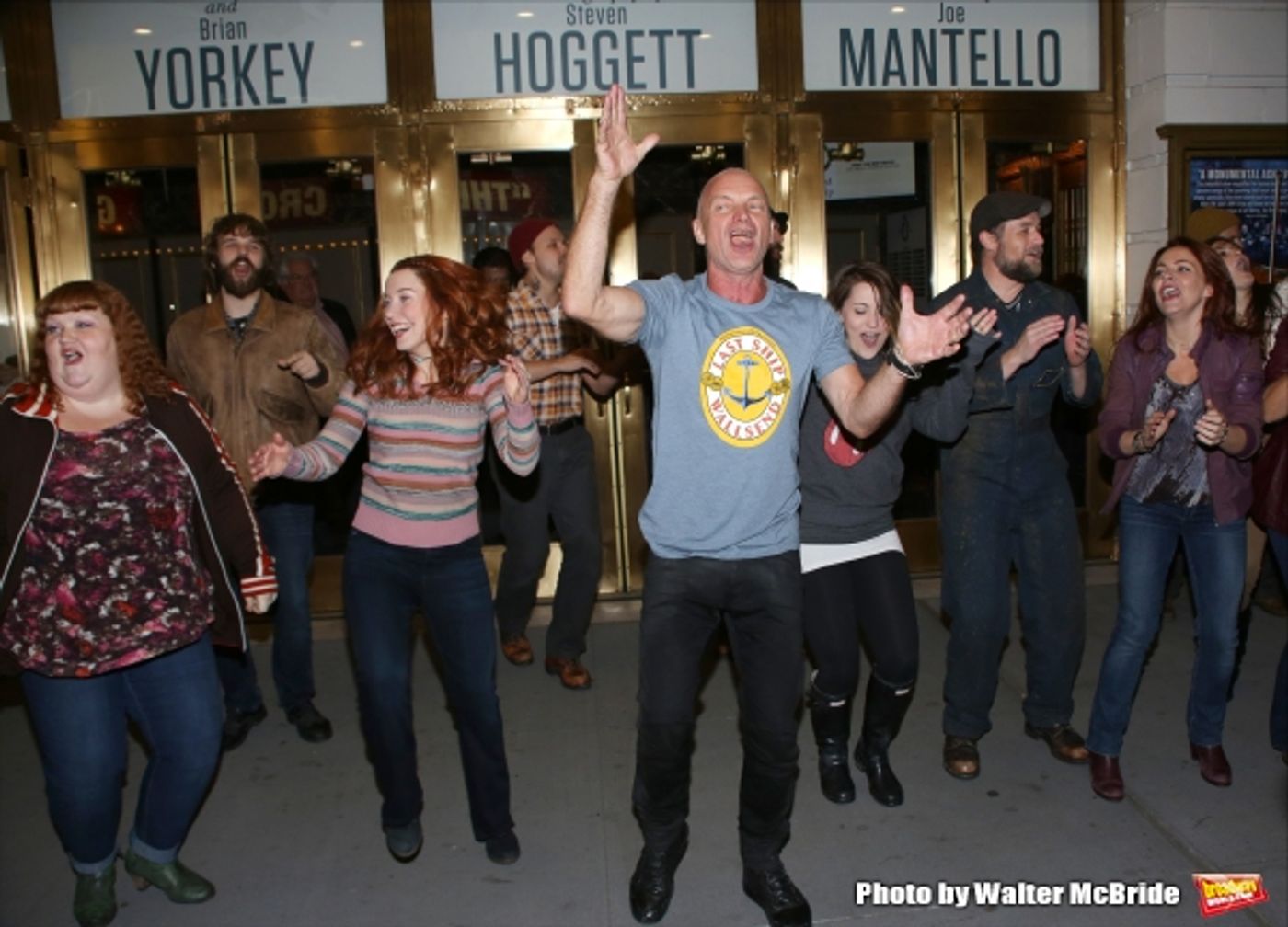 Photo Coverage: Sting & LAST SHIP Perform 'All Night Long' at the Stage Door  Image