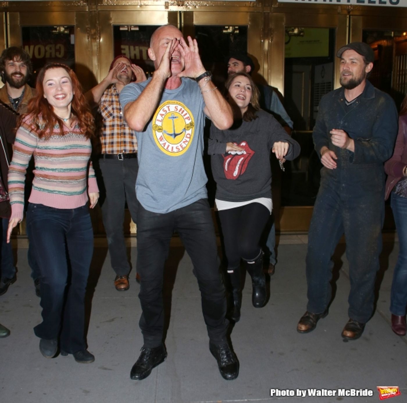 Photo Coverage: Sting & LAST SHIP Perform 'All Night Long' at the Stage Door  Image