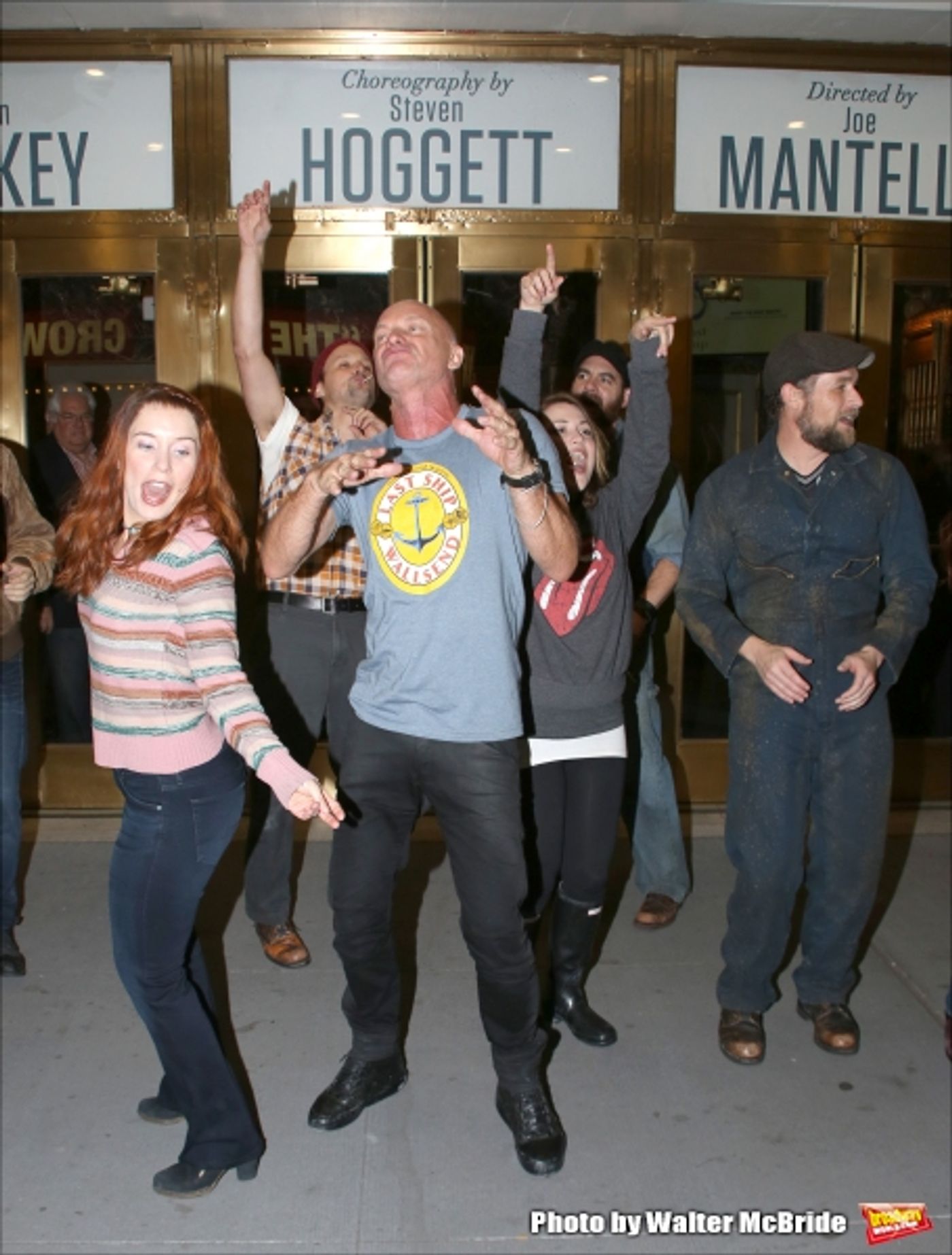Photo Coverage: Sting & LAST SHIP Perform 'All Night Long' at the Stage Door  Image