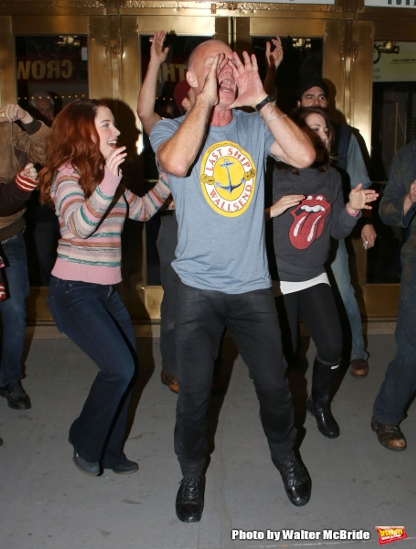 Photo Coverage: Sting & LAST SHIP Perform 'All Night Long' at the Stage Door  Image