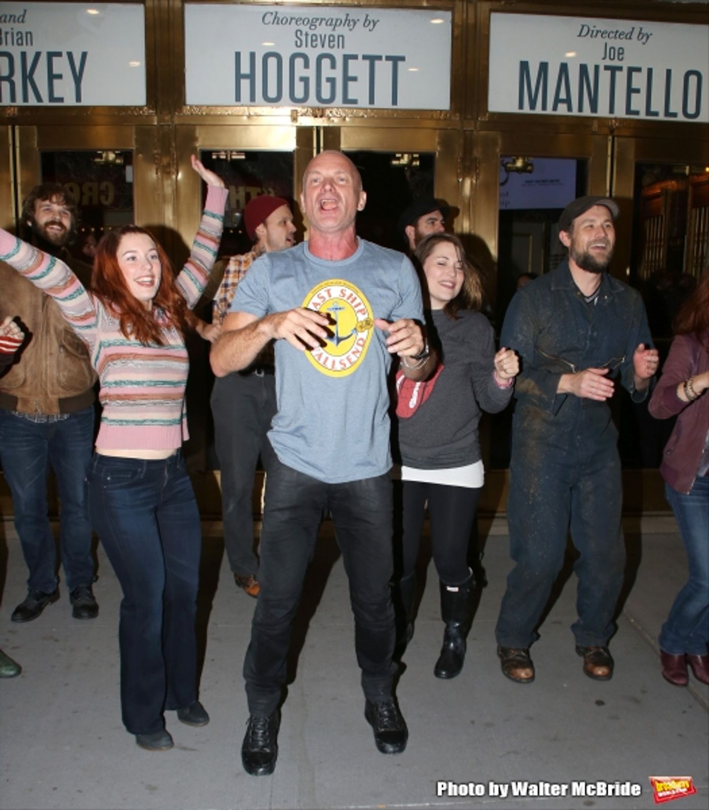 Photo Coverage: Sting & LAST SHIP Perform 'All Night Long' at the Stage Door  Image