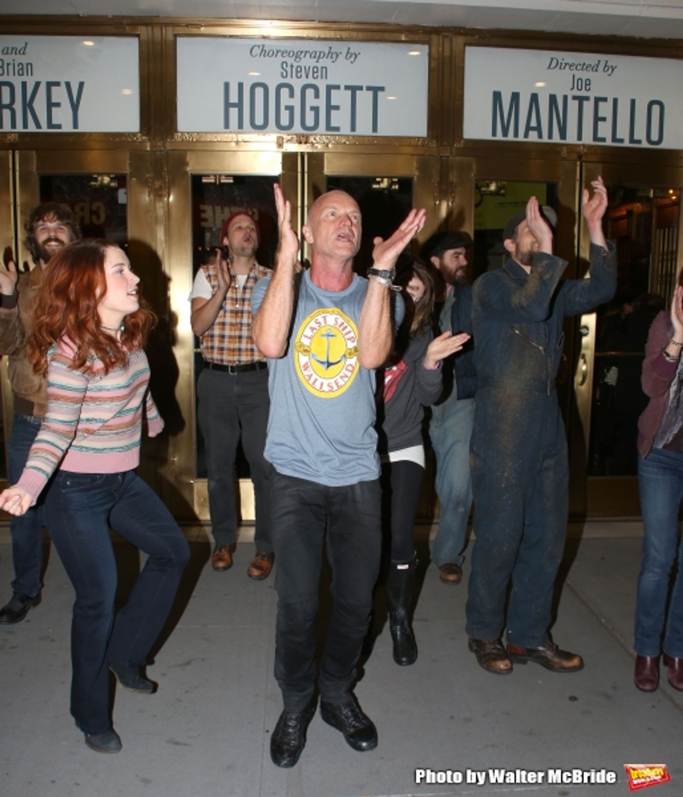 Photo Coverage: Sting & LAST SHIP Perform 'All Night Long' at the Stage Door  Image