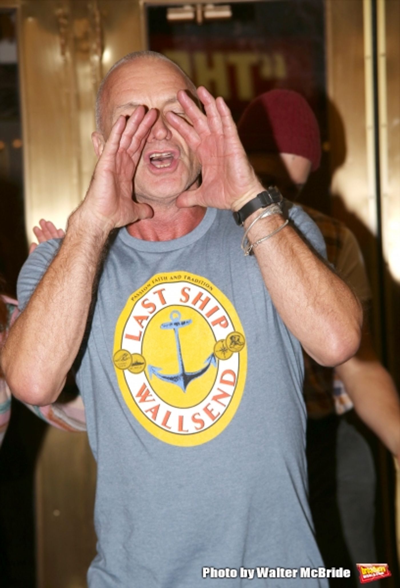 Photo Coverage: Sting & LAST SHIP Perform 'All Night Long' at the Stage Door  Image