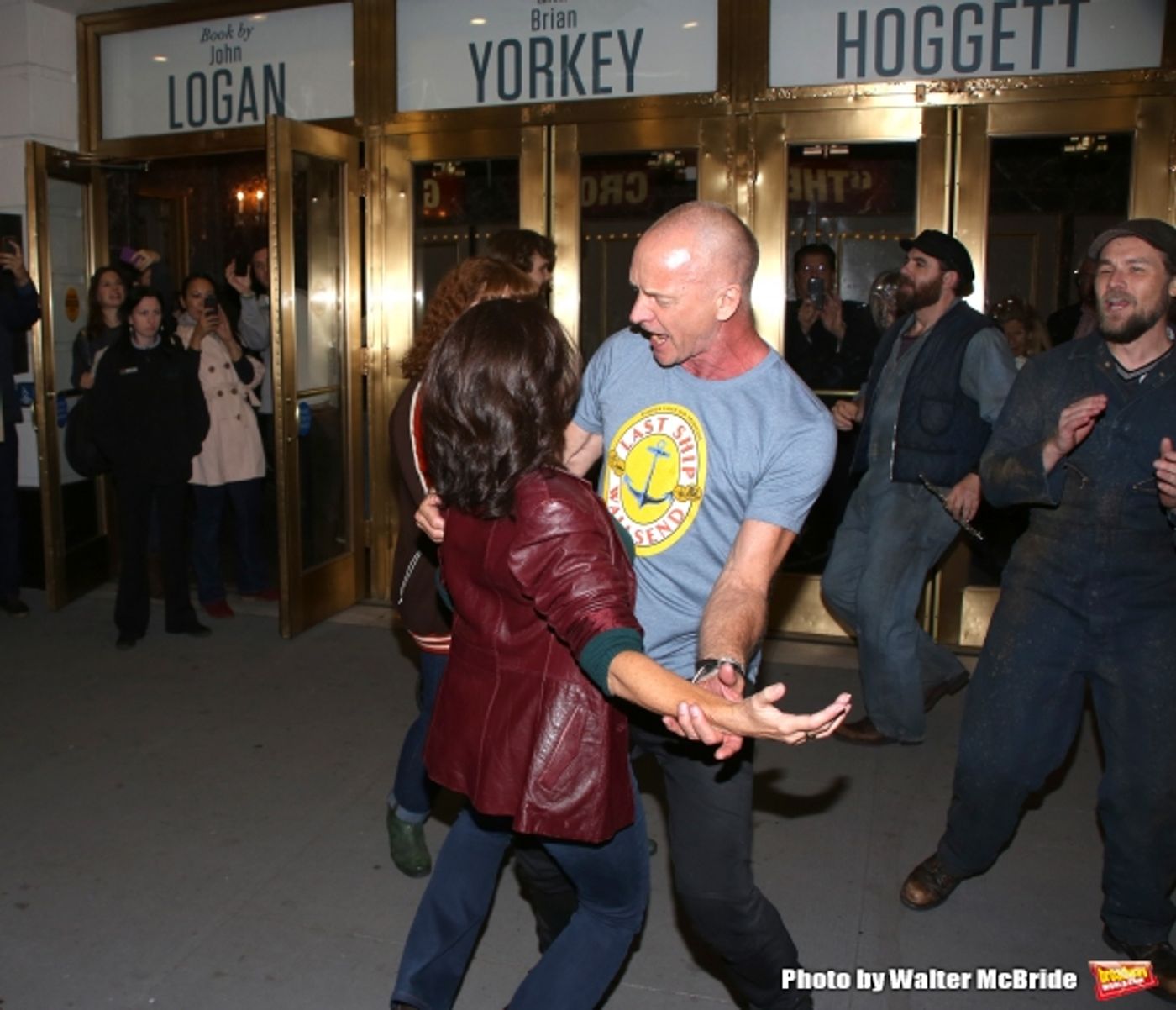 Photo Coverage: Sting & LAST SHIP Perform 'All Night Long' at the Stage Door  Image