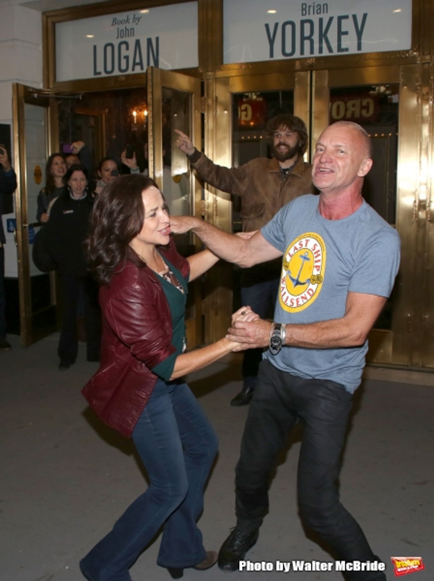 Photo Coverage: Sting & LAST SHIP Perform 'All Night Long' at the Stage Door  Image