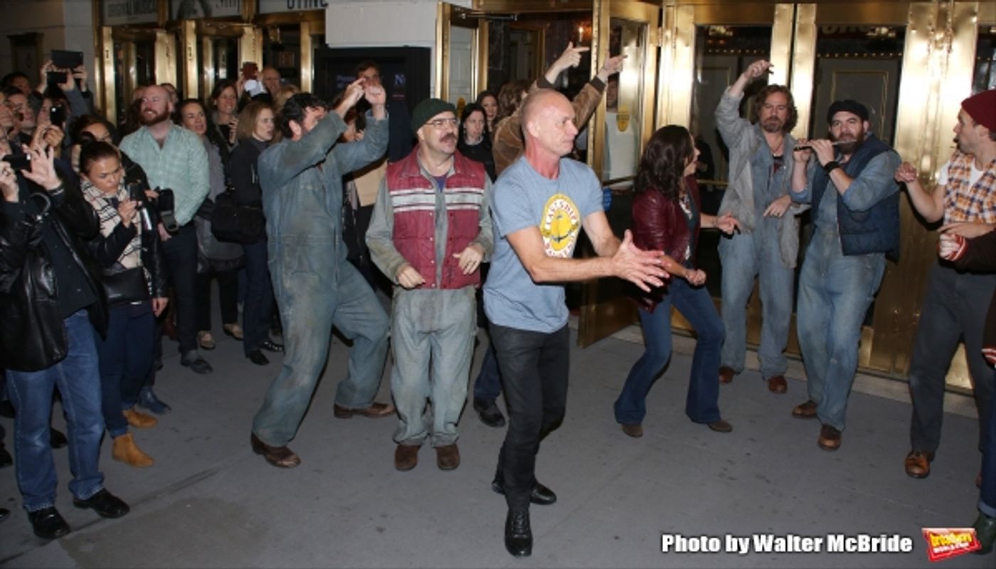 Photo Coverage: Sting & LAST SHIP Perform 'All Night Long' at the Stage Door  Image