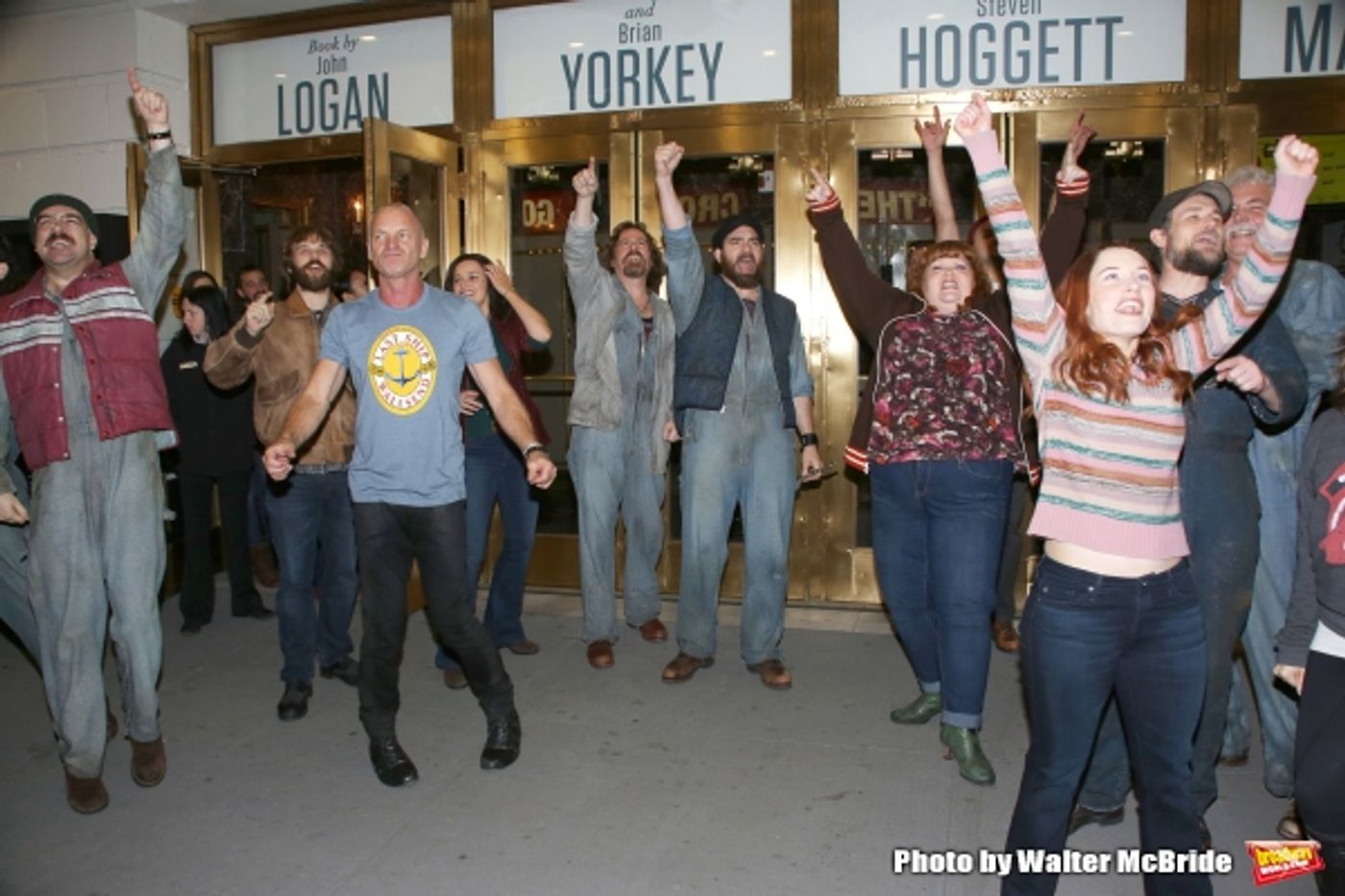 Photo Coverage: Sting & LAST SHIP Perform 'All Night Long' at the Stage Door  Image