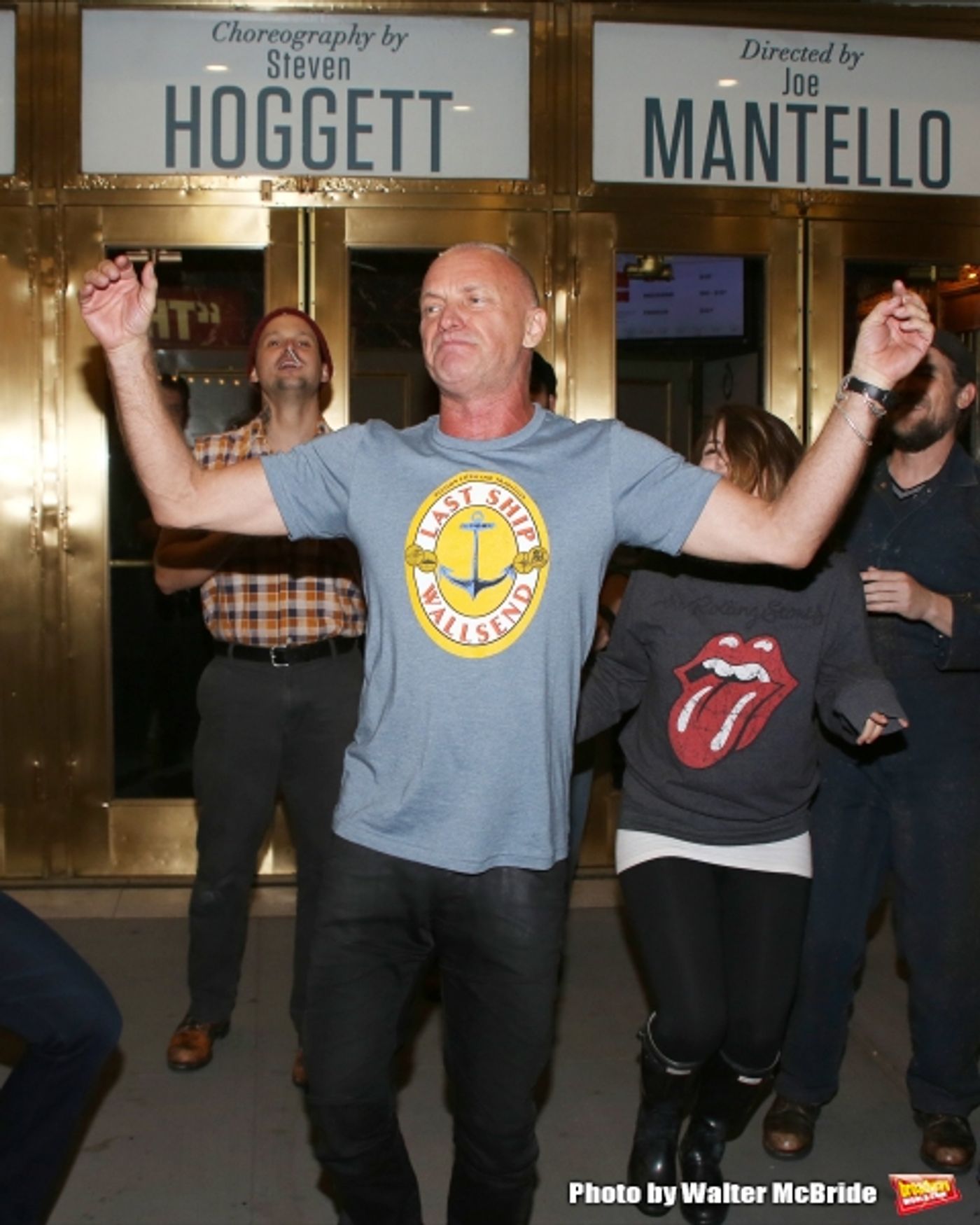 Photo Coverage: Sting & LAST SHIP Perform 'All Night Long' at the Stage Door  Image