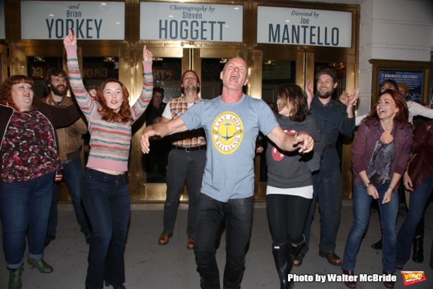 Photo Coverage: Sting & LAST SHIP Perform 'All Night Long' at the Stage Door  Image