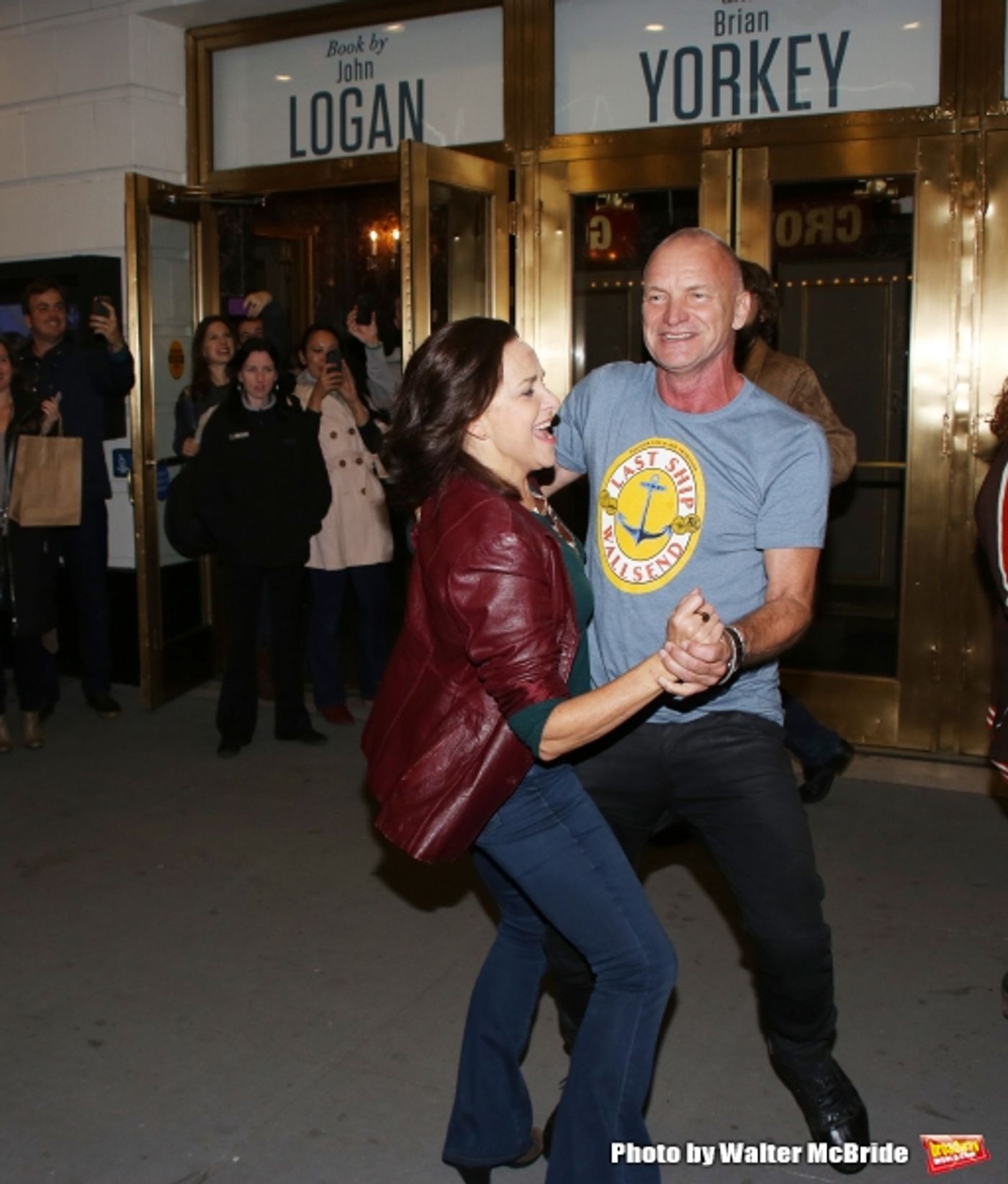 Photo Coverage: Sting & LAST SHIP Perform 'All Night Long' at the Stage Door  Image