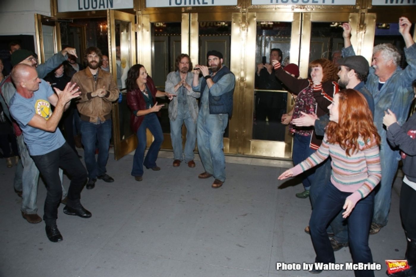 Photo Coverage: Sting & LAST SHIP Perform 'All Night Long' at the Stage Door  Image