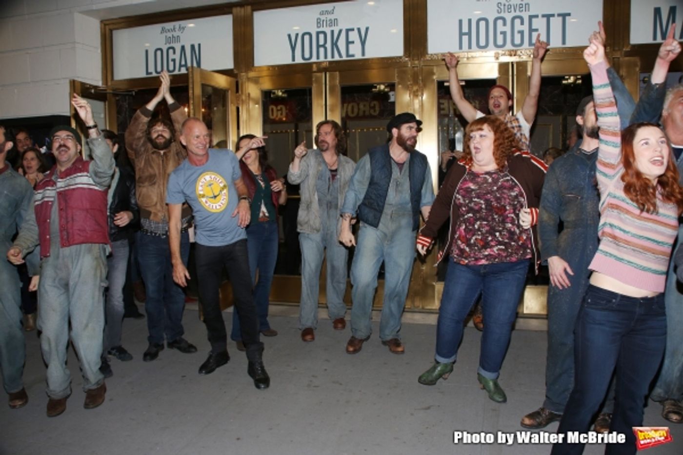 Photo Coverage: Sting & LAST SHIP Perform 'All Night Long' at the Stage Door  Image