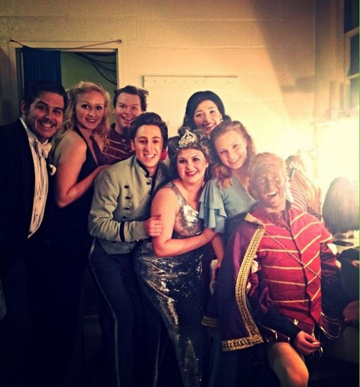 Photo Flash: Saturday Intermission Pics October 11 - Part 2 - CINDERELLA & NEWSIES Tours Share First #SIP, and More!  Image
