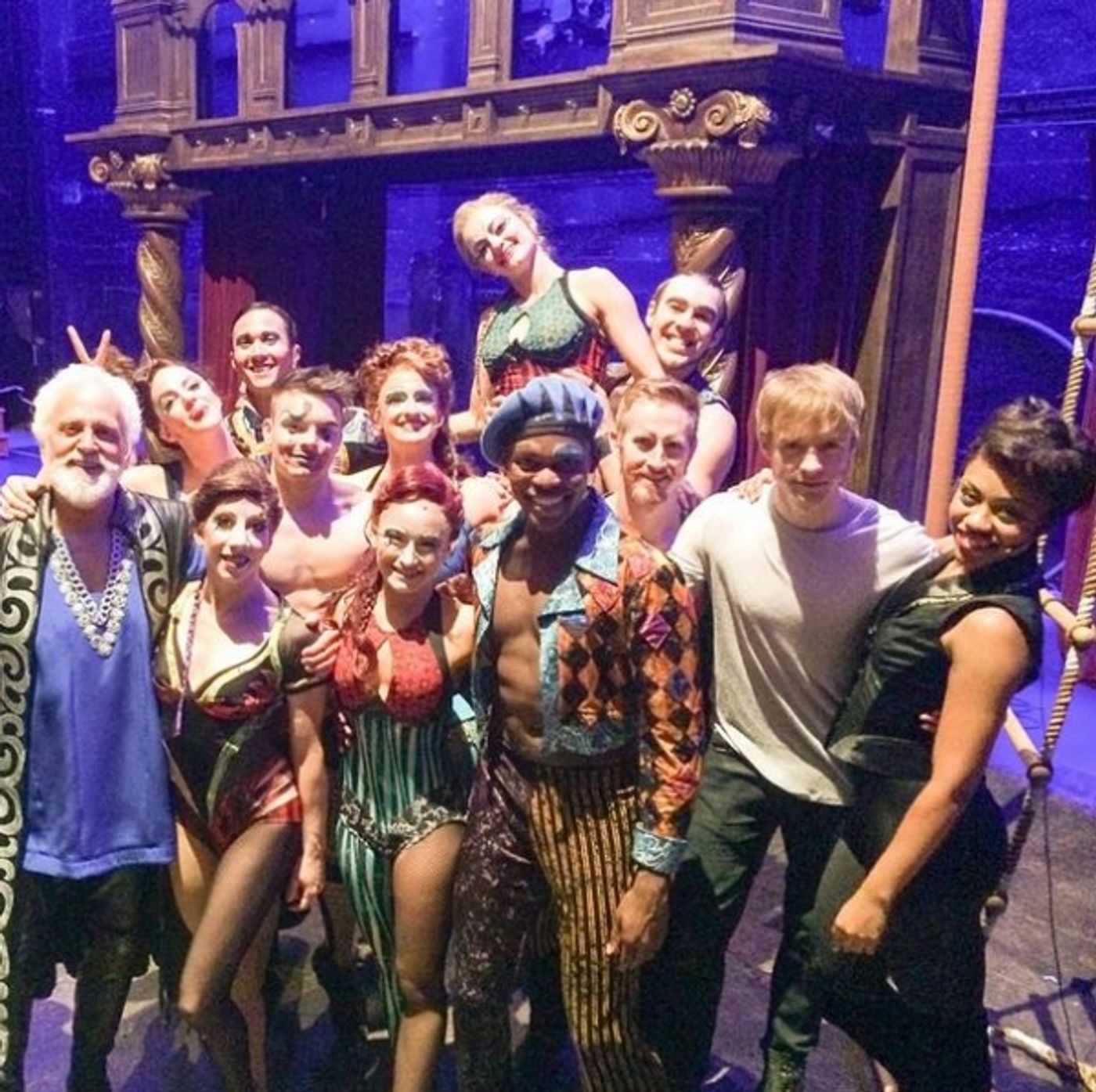 Photo Flash: Saturday Intermission Pics October 11 - Part 2 - CINDERELLA & NEWSIES Tours Share First #SIP, and More!  Image