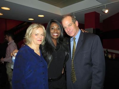 Ellen McLaughlin (left) and John Bolger (right) are reunited with Zakiya Young, their Photo