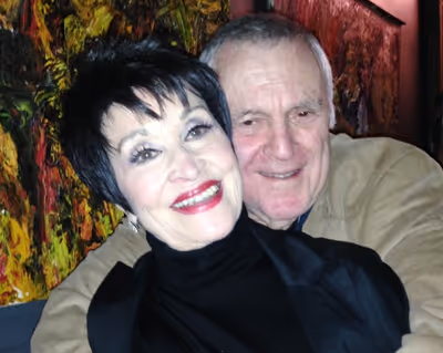 Chita Rivera, John Kander (photo by Merle Frimark) Photo