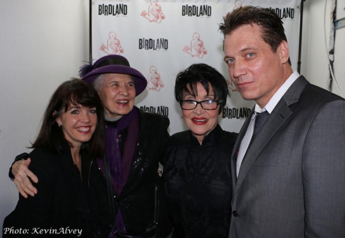 Deborah Lynn, Julie Wilson, Chita Rivera, Holt McCallany at 