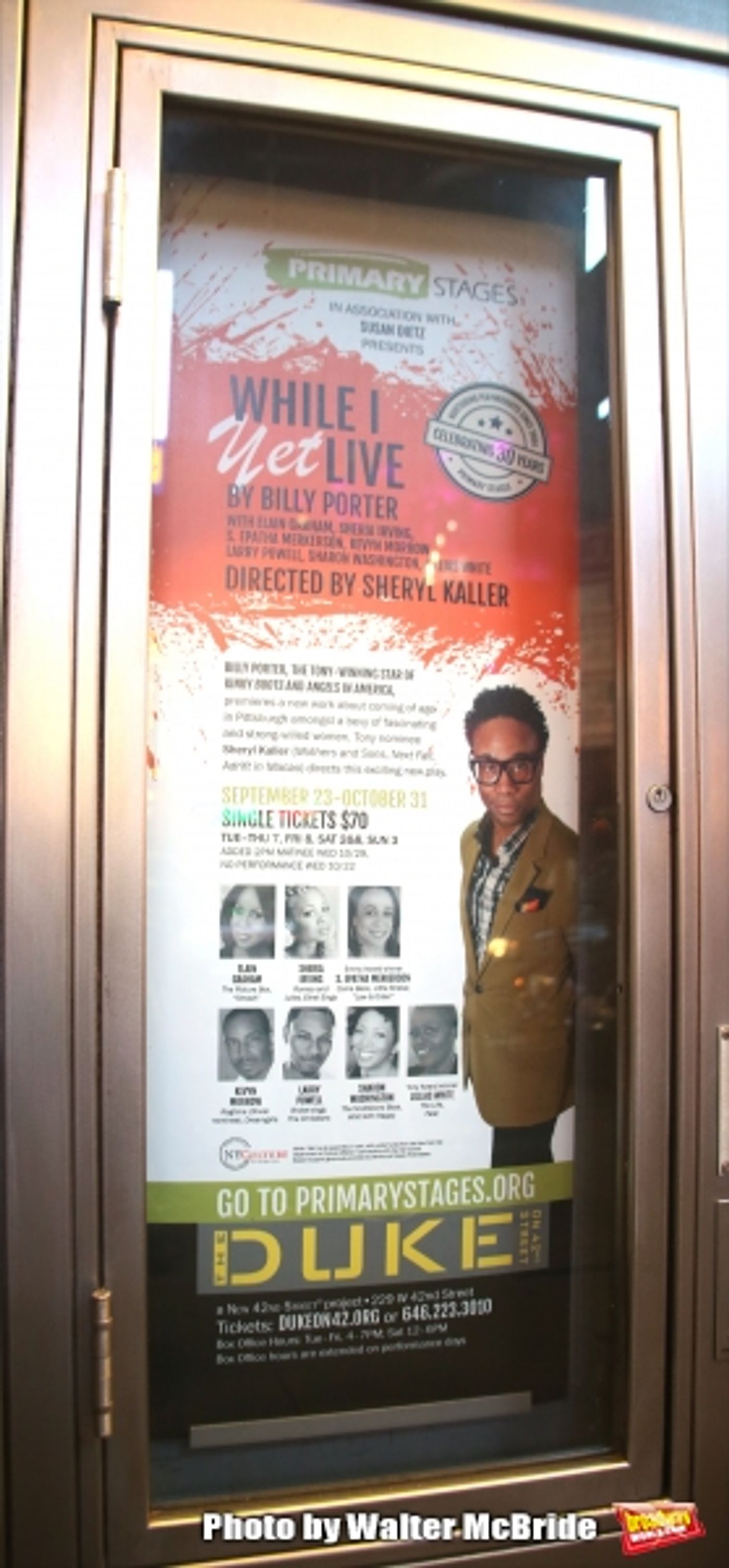 Photo Coverage: Billy Porter's WHILE I YET LIVE Takes Opening Night Bows  Image