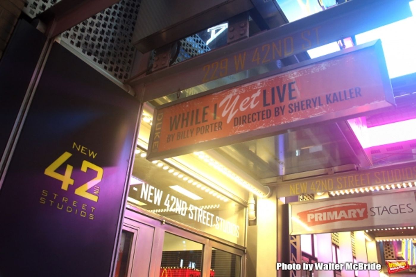 Photo Coverage: Billy Porter's WHILE I YET LIVE Takes Opening Night Bows  Image