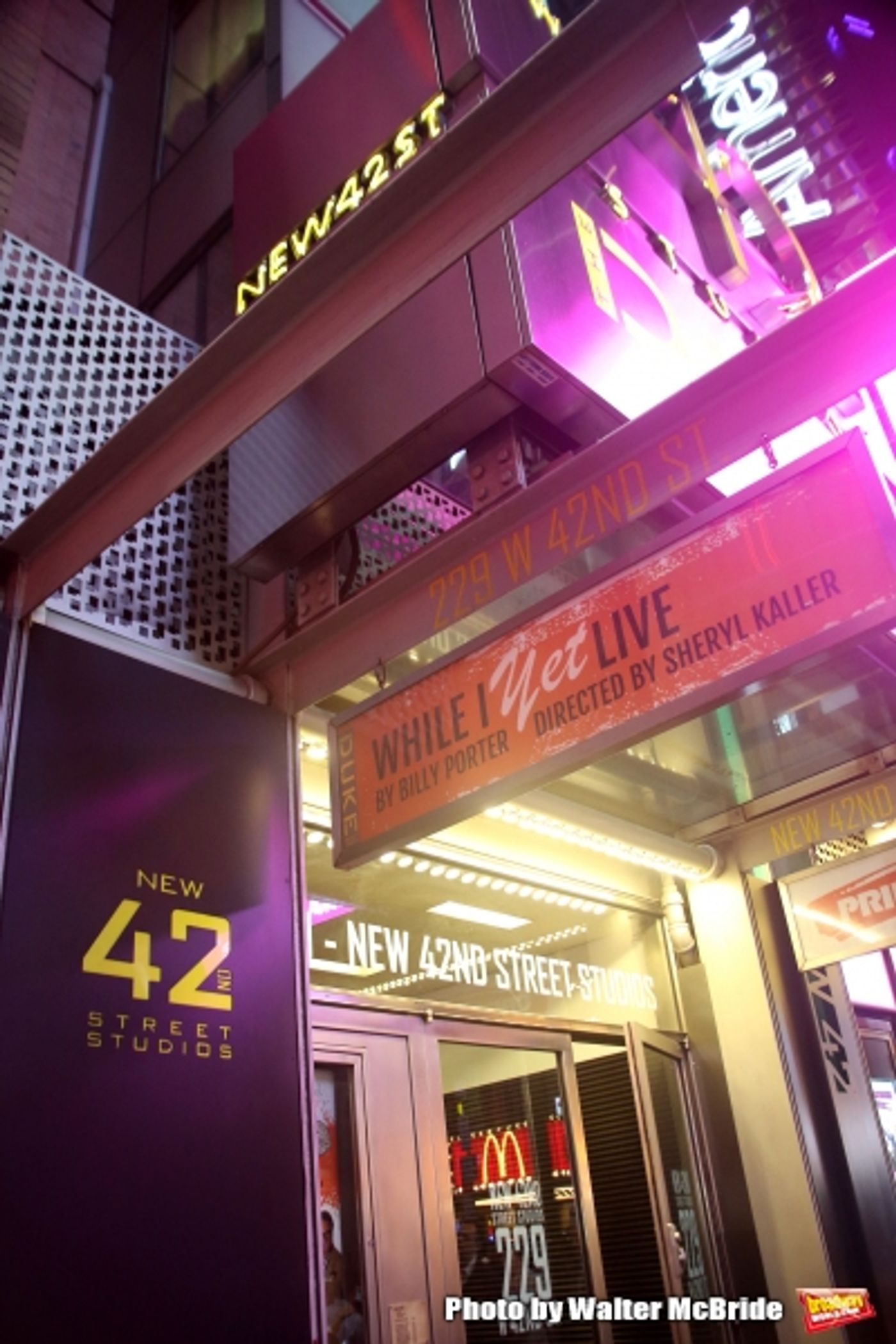 Photo Coverage: Billy Porter's WHILE I YET LIVE Takes Opening Night Bows  Image