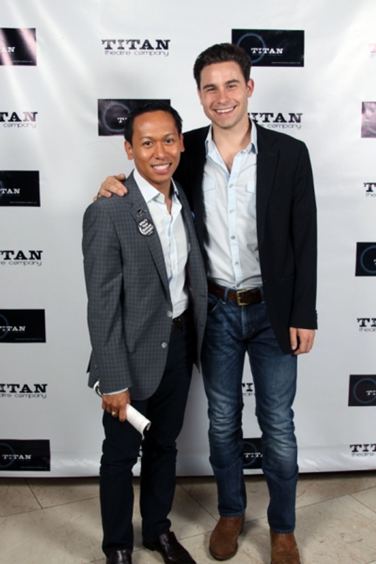 Jhett Tolentino, Sean Hudock at 