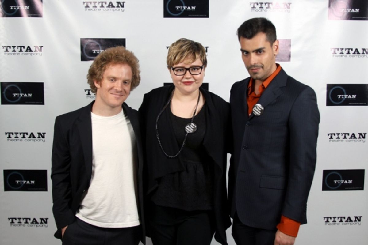 Andrew Mazer, Gabby AcQuaviva, Nicholas Sotack at 