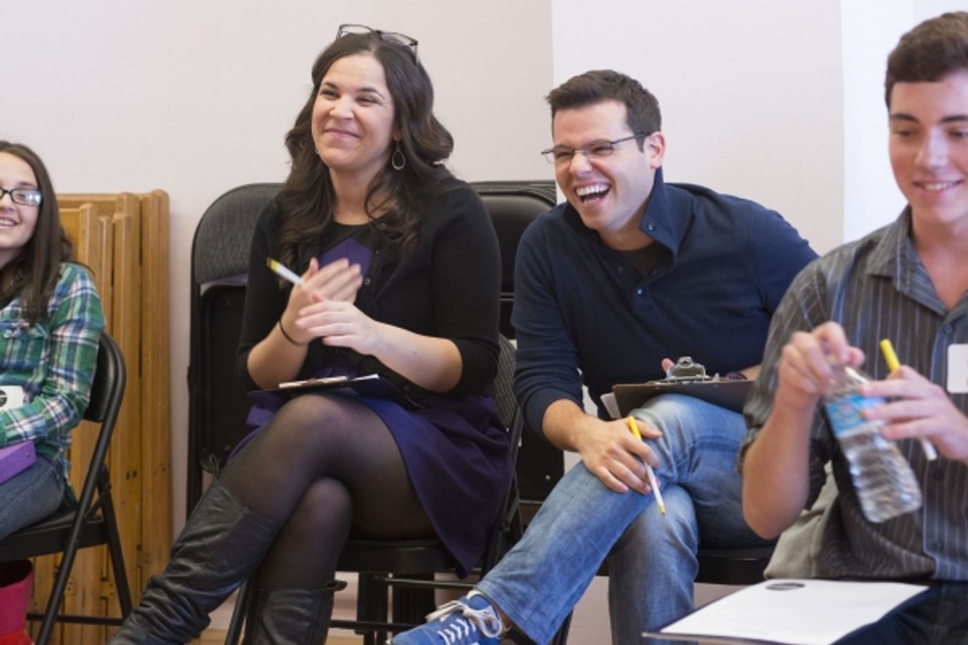 Photo Flash: Lindsay Mendez Hosts Broadway Workshop Master Class Photo Flash: Lindsay Mendez Hosts Broadway Workshop Master Class Image