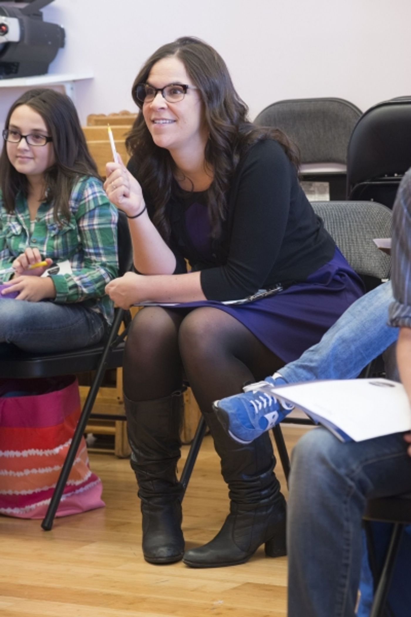 Photo Flash: Lindsay Mendez Hosts Broadway Workshop Master Class  Image