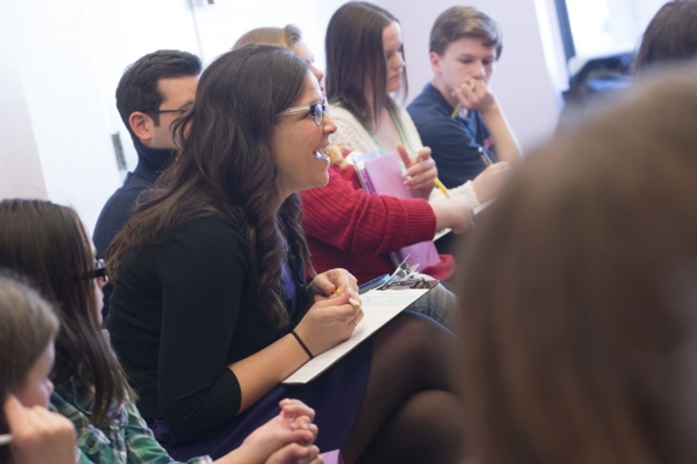 Photo Flash: Lindsay Mendez Hosts Broadway Workshop Master Class  Image