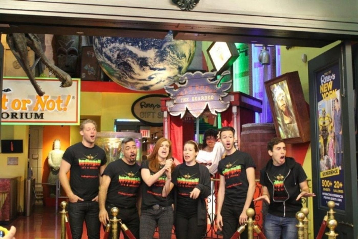 Photo Flash: Cast of BEDBUGS!!! Performs in Times Square  Image