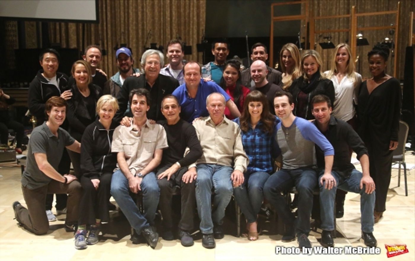 Photo Coverage: Inside the HONEYMOON IN VEGAS Original Cast Recording Sessions! Image