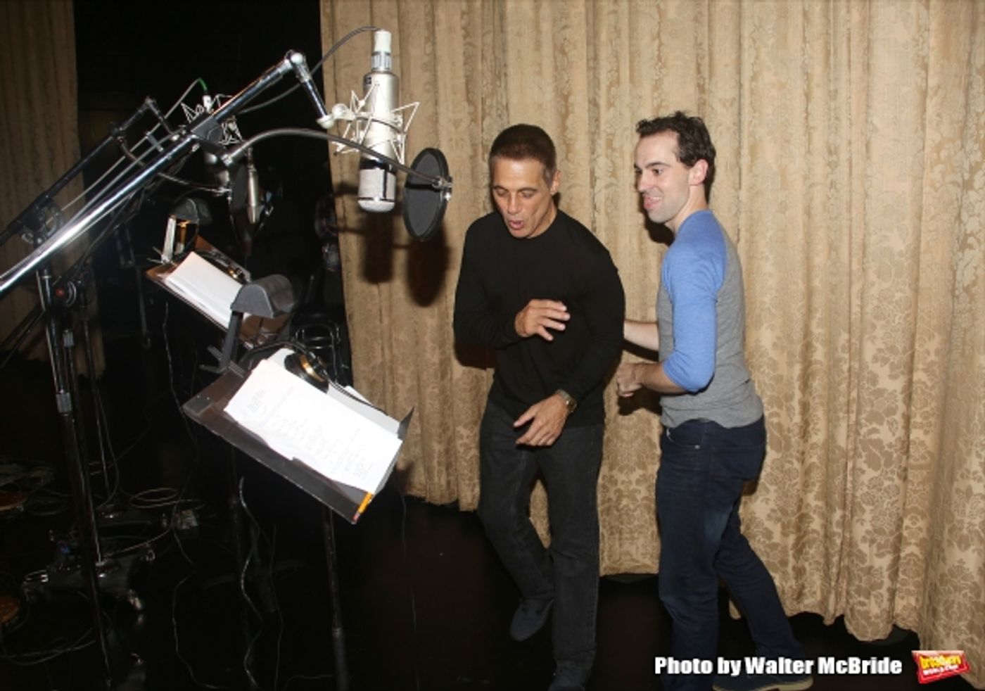 Photo Coverage: Inside the HONEYMOON IN VEGAS Original Cast Recording Sessions! Image