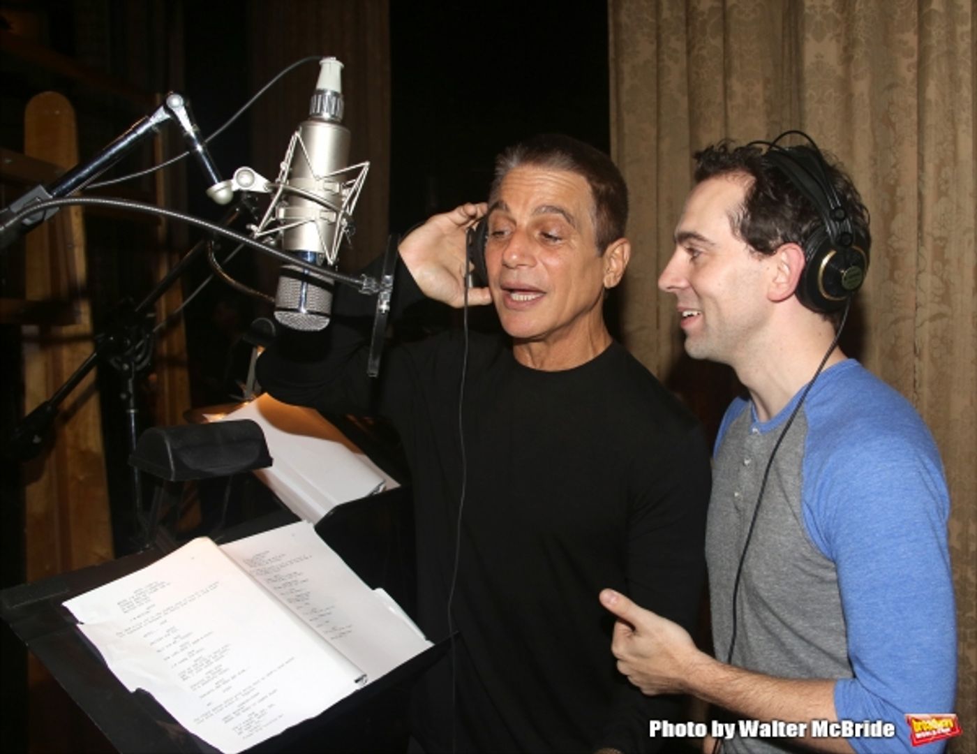 Photo Coverage: Inside the HONEYMOON IN VEGAS Original Cast Recording Sessions! Image