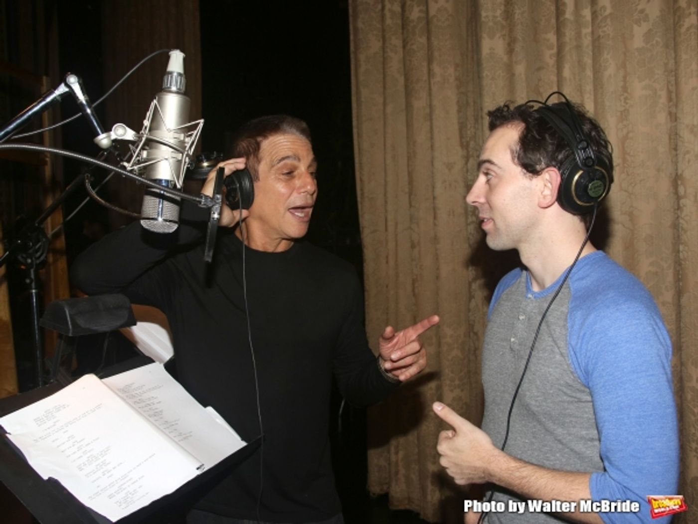 Photo Coverage: Inside the HONEYMOON IN VEGAS Original Cast Recording Sessions! Image