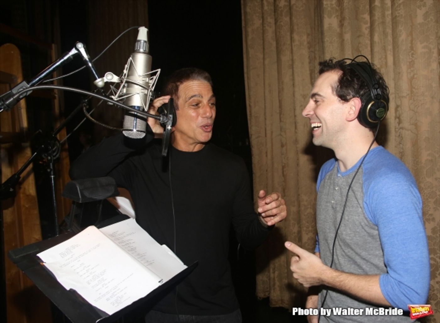 Photo Coverage: Inside the HONEYMOON IN VEGAS Original Cast Recording Sessions! Image