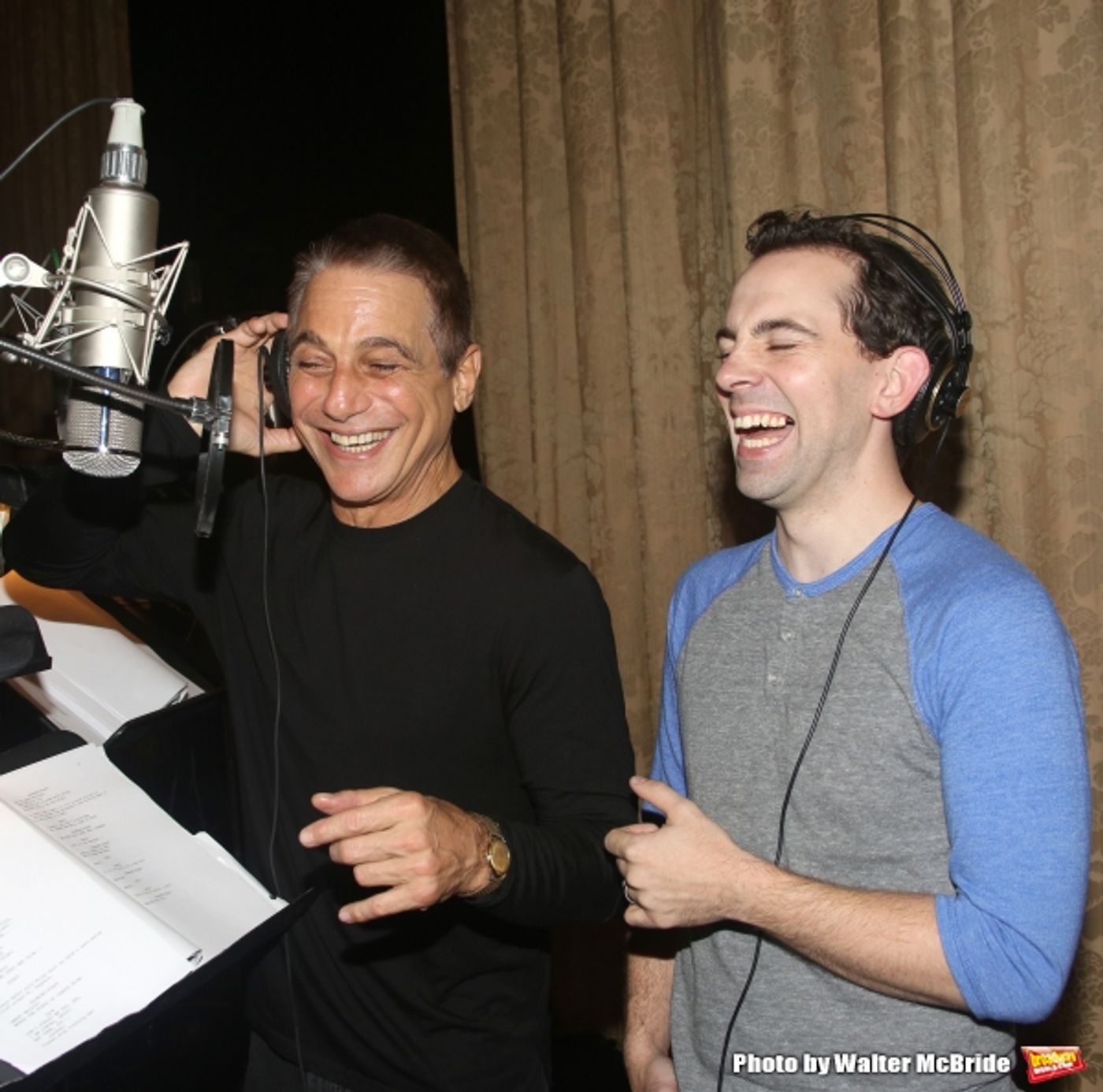 Photo Coverage: Inside the HONEYMOON IN VEGAS Original Cast Recording Sessions! Image