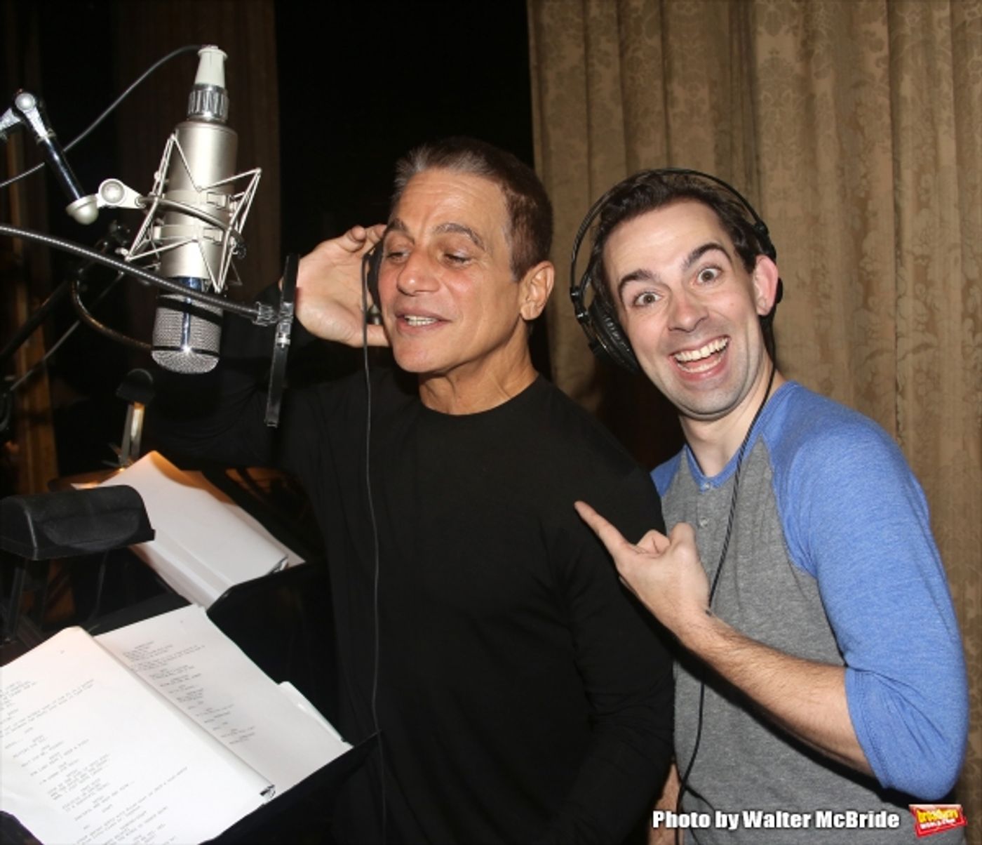 Photo Coverage: Inside the HONEYMOON IN VEGAS Original Cast Recording Sessions! Image