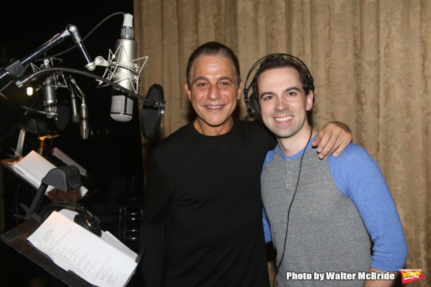 Photo Coverage: Inside the HONEYMOON IN VEGAS Original Cast Recording Sessions! Image