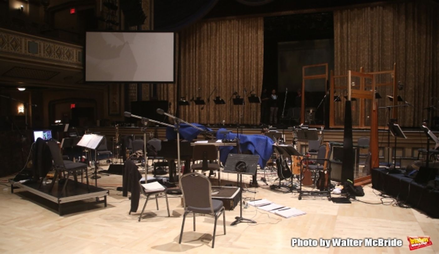 Photo Coverage: Inside the HONEYMOON IN VEGAS Original Cast Recording Sessions! Image