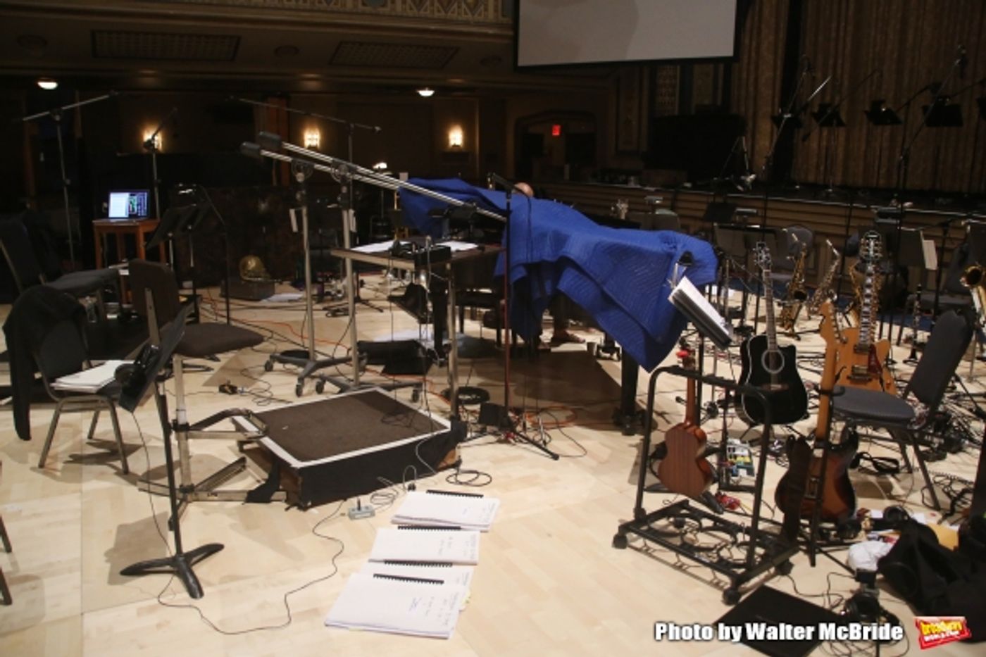 Photo Coverage: Inside the HONEYMOON IN VEGAS Original Cast Recording Sessions! Image
