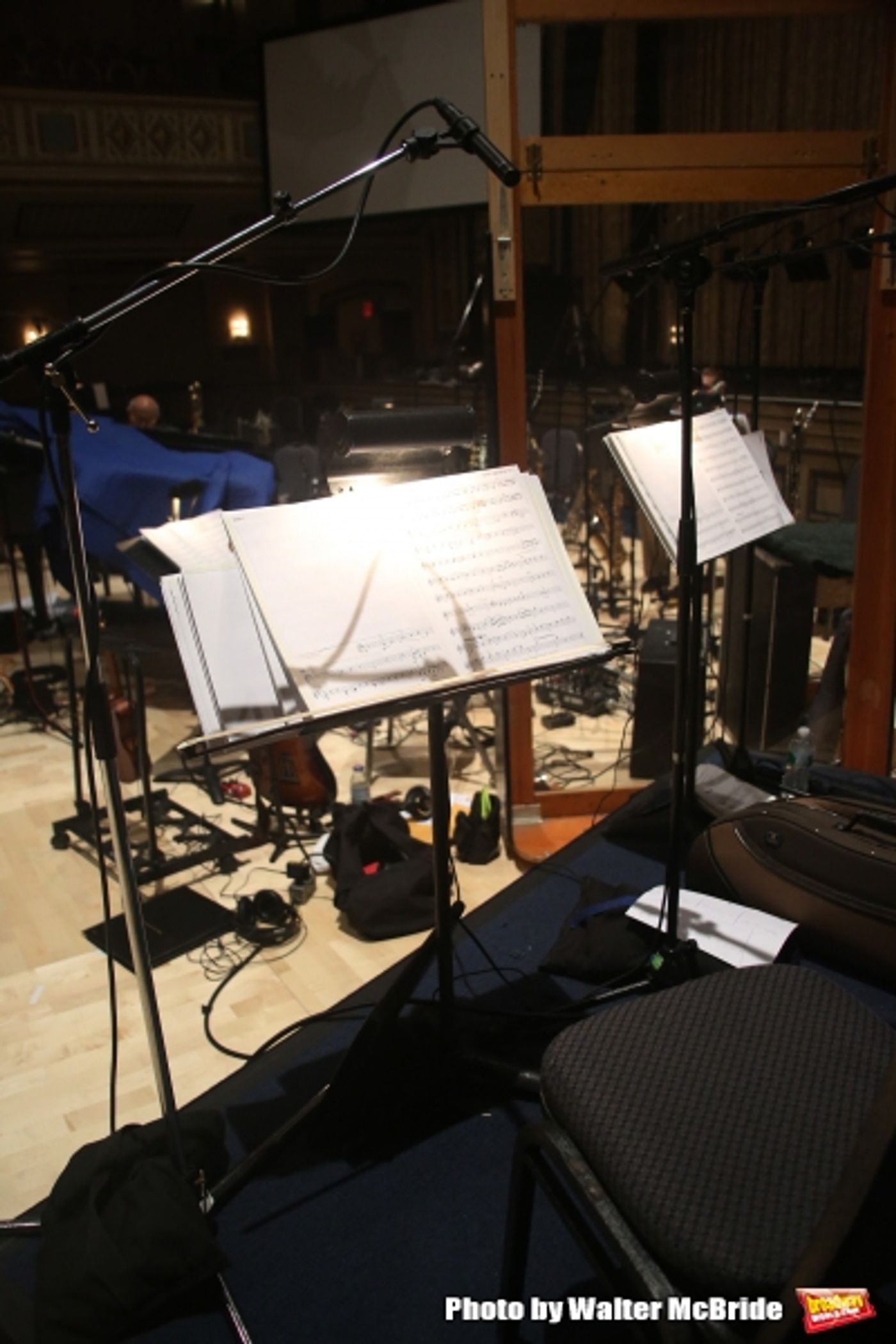 Photo Coverage: Inside the HONEYMOON IN VEGAS Original Cast Recording Sessions! Image