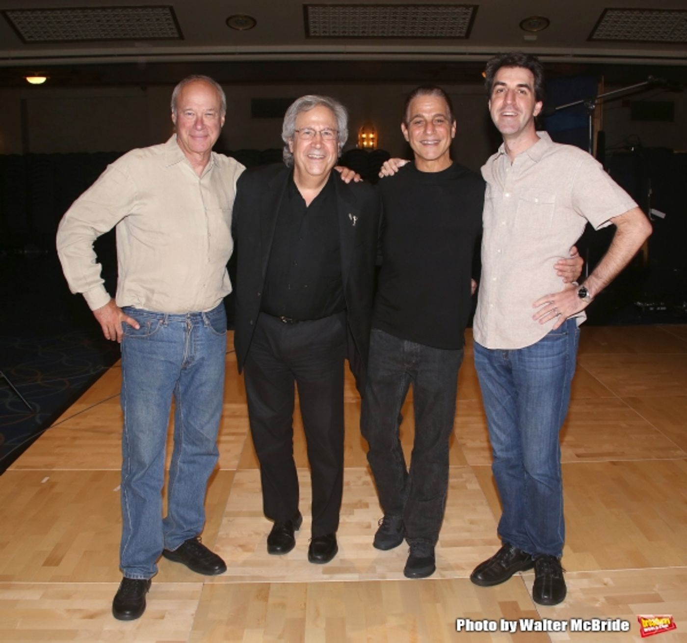 Photo Coverage: Inside the HONEYMOON IN VEGAS Original Cast Recording Sessions! Image
