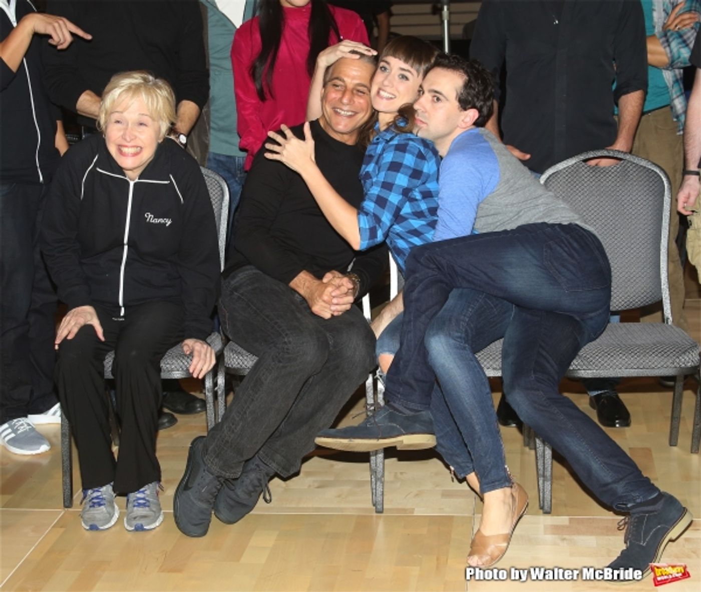 Photo Coverage: Inside the HONEYMOON IN VEGAS Original Cast Recording Sessions! Image