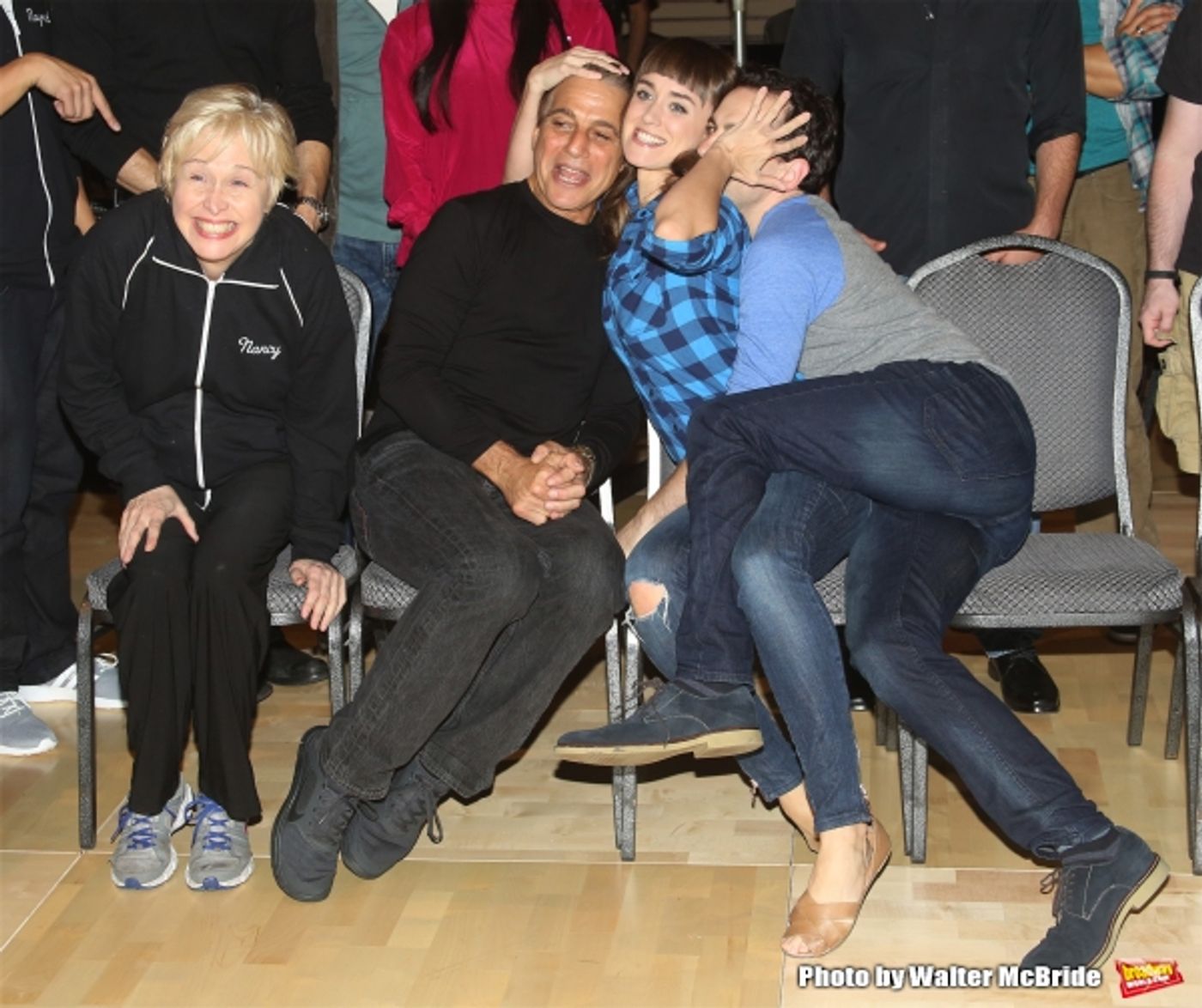 Photo Coverage: Inside the HONEYMOON IN VEGAS Original Cast Recording Sessions! Image