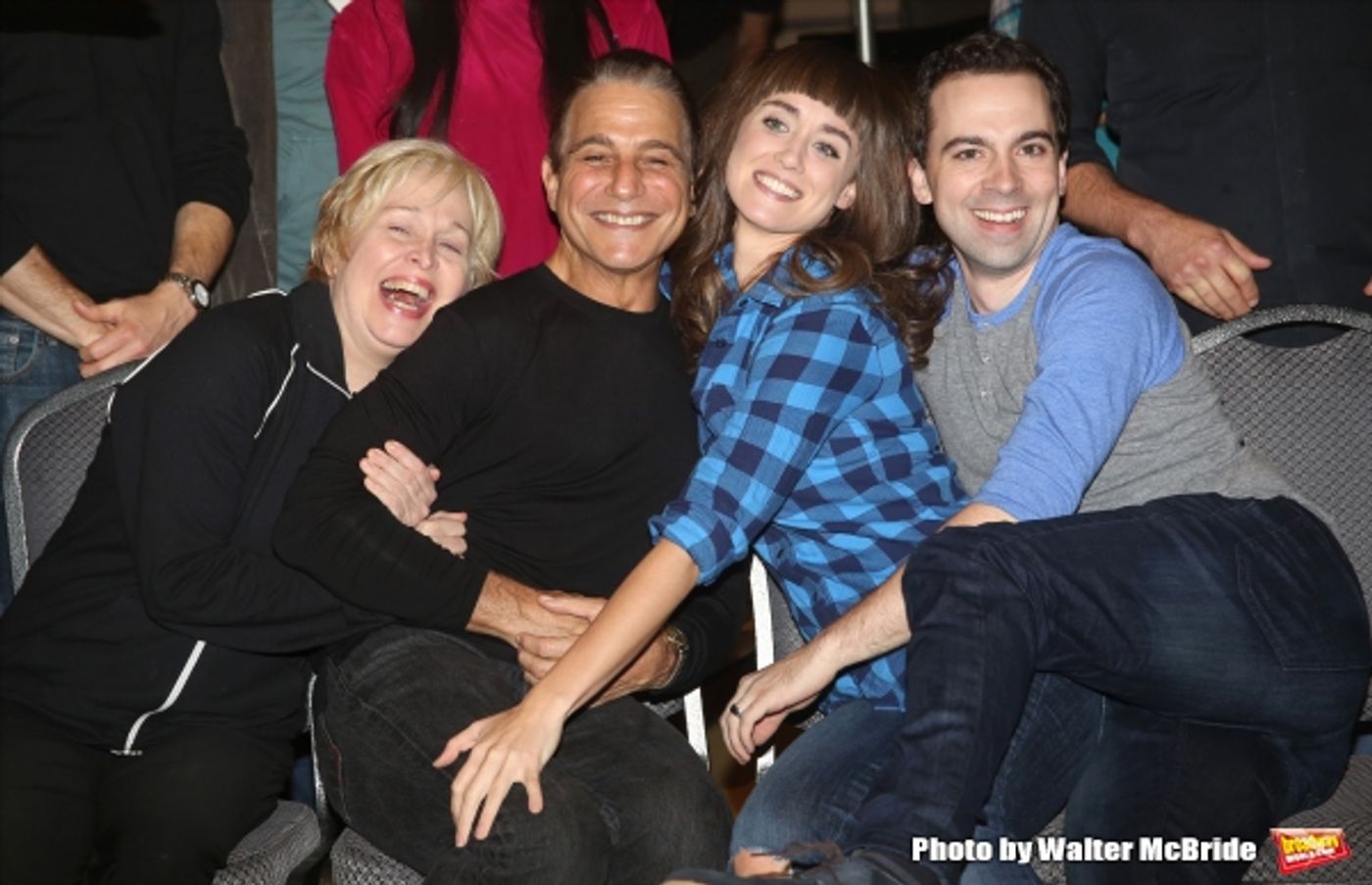 Photo Coverage: Inside the HONEYMOON IN VEGAS Original Cast Recording Sessions! Image