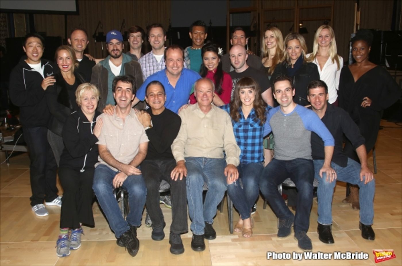 Photo Coverage: Inside the HONEYMOON IN VEGAS Original Cast Recording Sessions! Image