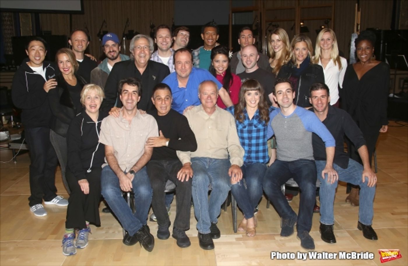 Photo Coverage: Inside the HONEYMOON IN VEGAS Original Cast Recording Sessions! Image