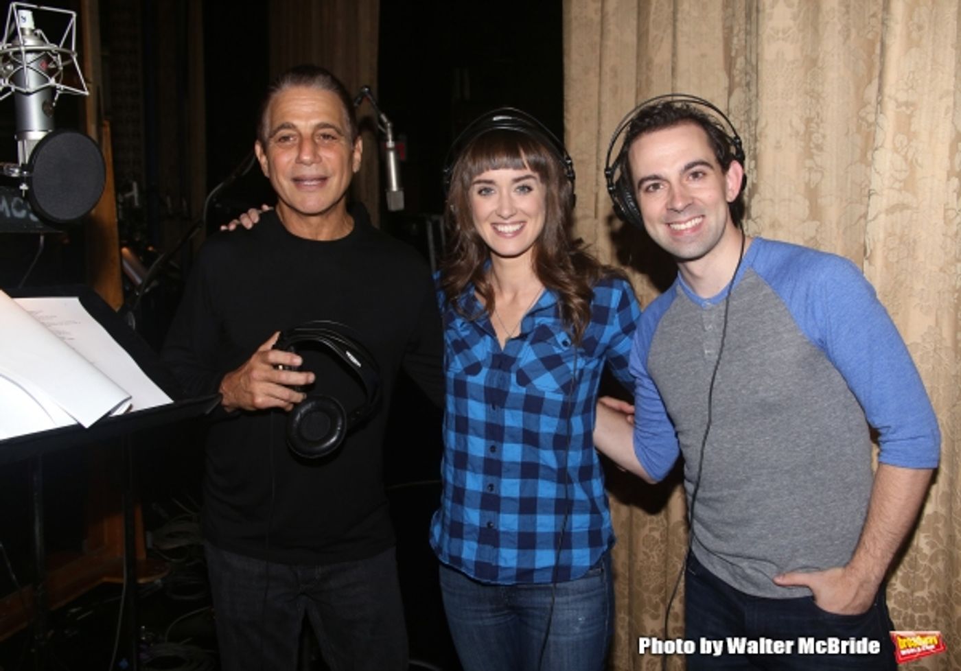 Photo Coverage: Inside the HONEYMOON IN VEGAS Original Cast Recording Sessions! Image